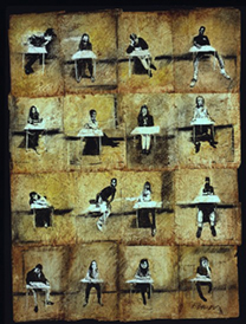 Students and Desks