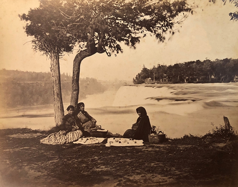 Tuscarora Women, Luna Island, Niagara Falls
