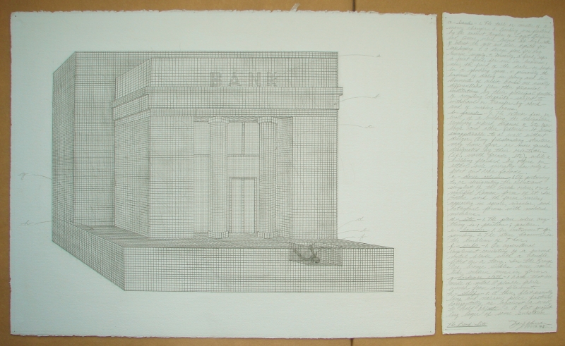Drawing for the Bank Site