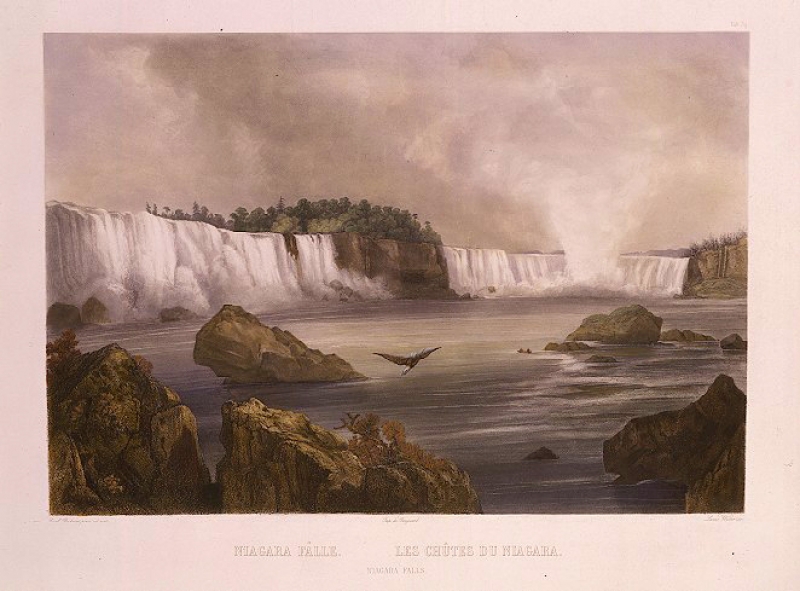 Niagara Falle./Les Chutes Du Niagara./Niagara Falls.