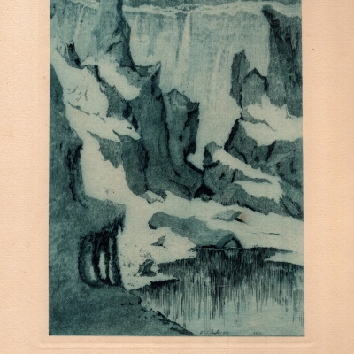 The Beginning of Niagara—Ice Period, 1887