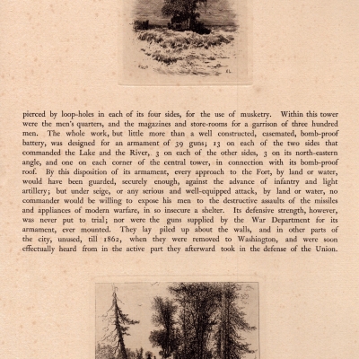 Old Mill Race in the Rapids, American Side, The Road to Sulphur Spring, above Horse Shoe Falls, 1887