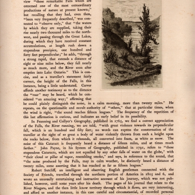 One Mile below the Falls—American Side, 1888