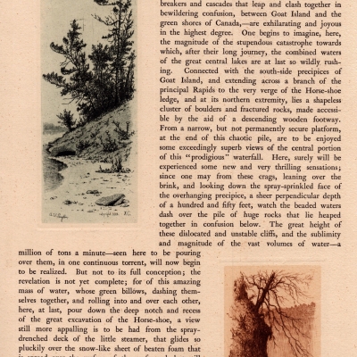 The Shore below Lewiston, Canada Shore near Niagara, 1888