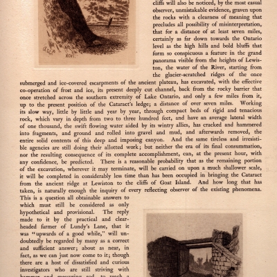 Glimpse of Lake Ontario, Entrance to Fort Massasauga,1888