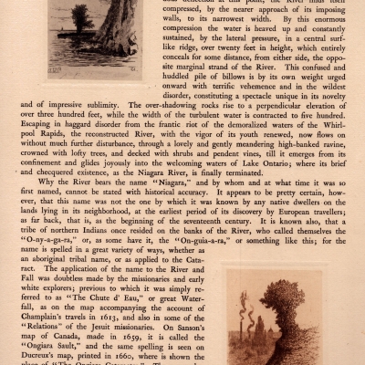 Bank below Youngstown, A Bit of Niagara, 1888