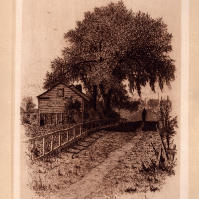 A Relic of Fort George Niagara, 1888