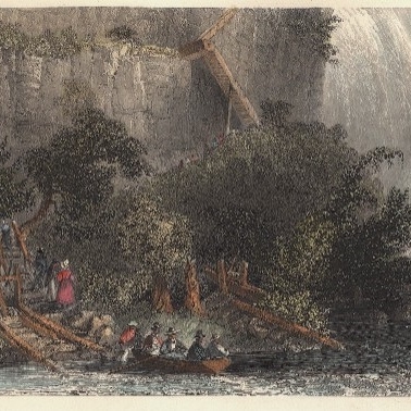 Ferry from the American side 1840