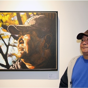  Phuntsok with his portrait