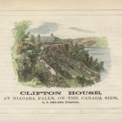 Clifton House Hotel 1855